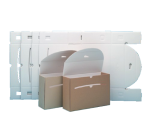 Loeff's boîte à archives City box 30+, ft 390 x 260 x 115 mm, brun/blanc, paquet 50 pcs