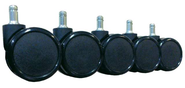 Euroseats Soft 5-Piece Caster Set