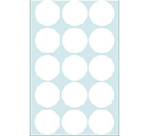 Etiket HERMA 2270 rond 32mm wit 480 stuks