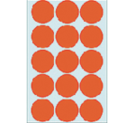 HERMA label 2272 round 32mm red 480 pieces