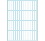 Etiket HERMA 2300 5x35mm wit 1920 stuks