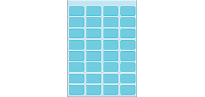 HERMA Label 3643 12x19mm blue 160 pieces