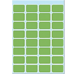 Etiquette HERMA 3645 12x19mm vert 160 pièces