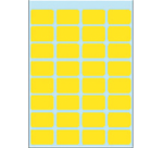 Etiquette HERMA 3641 12x19mm jaune 160 pièces