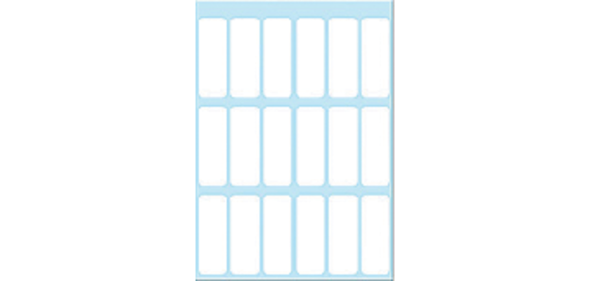 HERMA Label 3650 12x34mm white 126 pieces