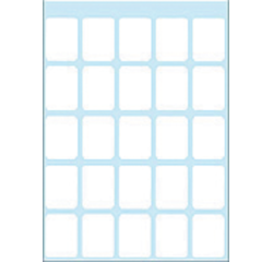 Etiquette HERMA 3660 15x20mm blanc 175 pièces
