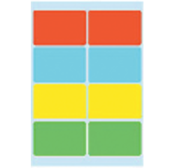 Etiquette HERMA 3681 26x40mm assorti 40 pièces