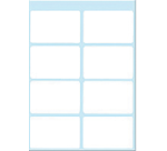 Etiquette HERMA 3690 26x40mm blanc 56 pièces