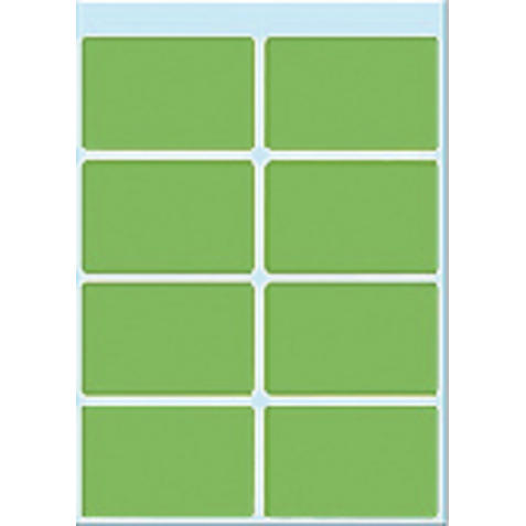 Etiket HERMA 3695 26x40mm groen 40 stuks