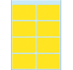 Etiket HERMA 3691 26x40mm geel 40 stuks