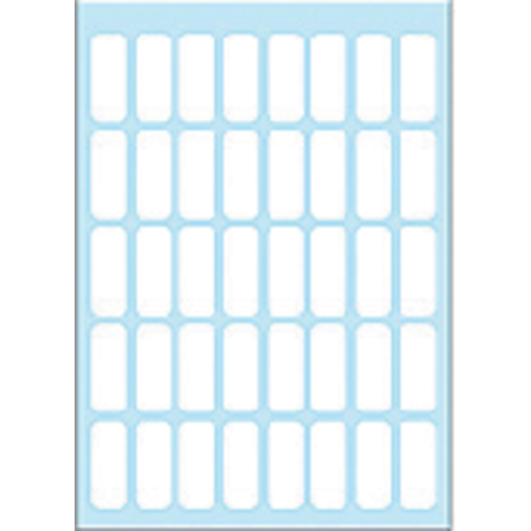 Etiquette HERMA 3721 8x20mm blanc 280 pièces