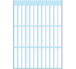 HERMA Label 3735 5x35mm white 252 pieces