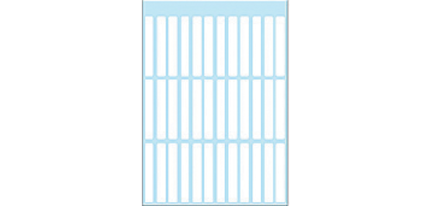 HERMA Label 3735 5x35mm white 252 pieces