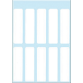 Etiquette HERMA 3737 13x50mm blanc 70 pièces