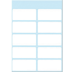 Etiquette HERMA 3738 19x40mm blanc 70 pièces