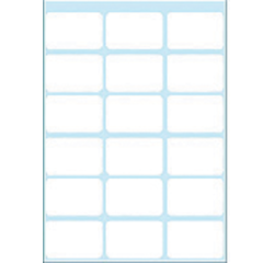 Etiquette HERMA 3746 17x26mm blanc 126 pièces