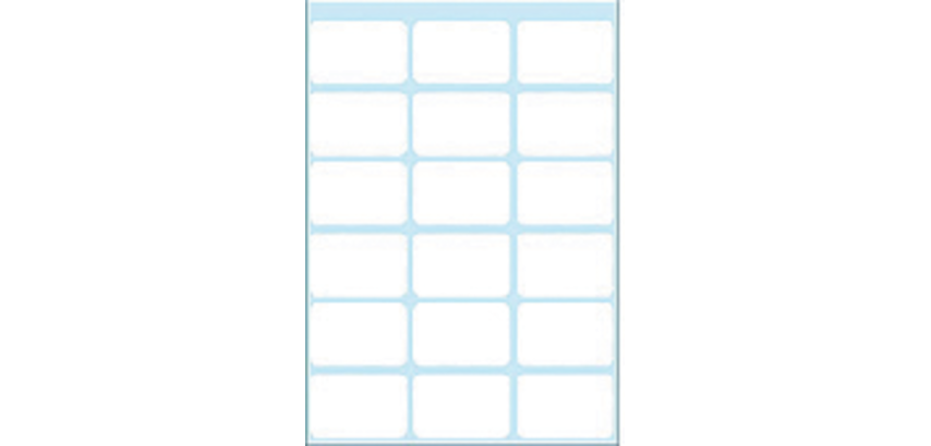 HERMA Label 3746 17x26mm white 126 pieces