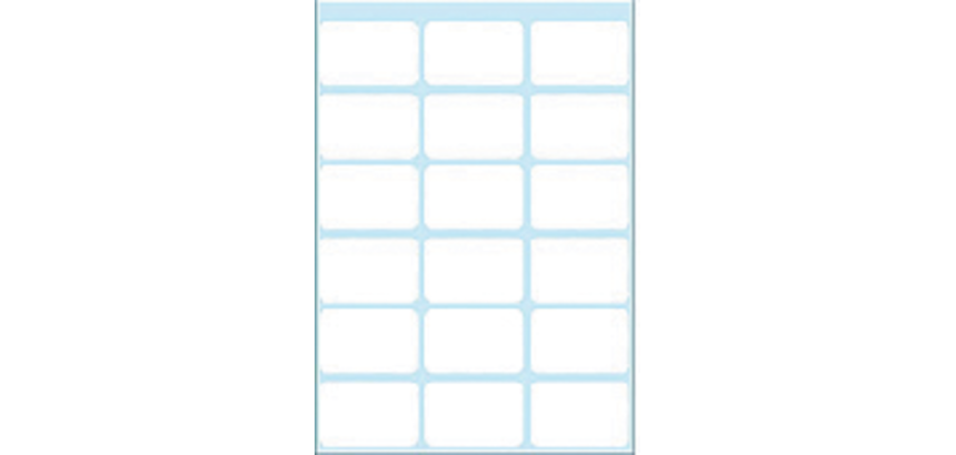 HERMA Label 3746 17x26mm white 126 pieces