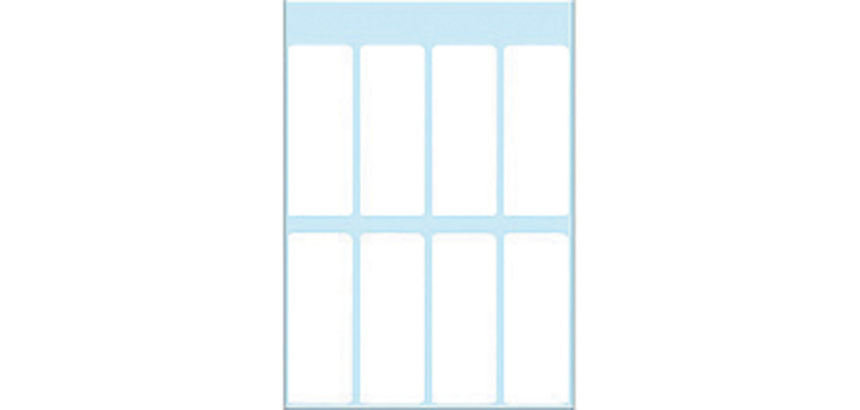 Etiquette HERMA 3749 19x50mm blanc 56 pièces