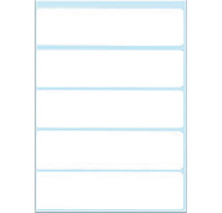 Etiquette HERMA 3750 21x80mm blanc 35 pièces