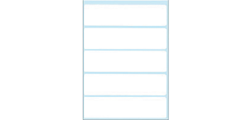 HERMA Label 3750 21x80mm white 35 pieces