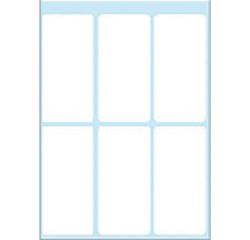 Etiquette HERMA 3754 54x26mm blanc 42 pièces