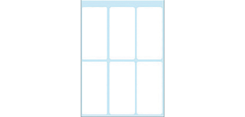 HERMA Label 3754 54x26mm white 42 pieces