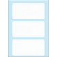 Etiquette HERMA 3757 34x67mm blanc 21 pièces
