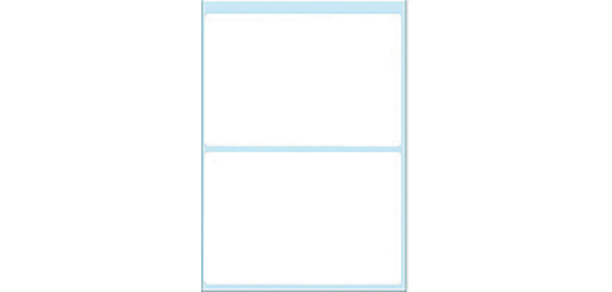 Etiquette HERMA 3758 55x82mm blanc 14 pièces