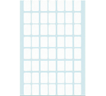 Etiquette HERMA 2340 12x18mm blanc 1792 pièces