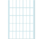 Etiquette HERMA 2350 12x30mm blanc 1120 pièces