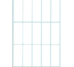 Etiquette HERMA 2410 20x50mm blanc 480 pièces