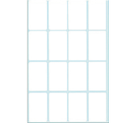 Etiquette HERMA 2450 25x40mm blanc 512 pièces