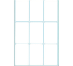 Etiket HERMA 2470 34x53mm wit 288 stuks