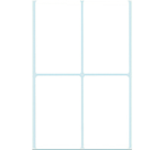 Etiket HERMA 2490 52x82mm wit 128 stuks