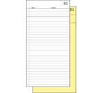 Carnet de commission Expres SI-30020 210x105mm 50x2 feuilles