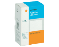 Etiquette affranchissement HERMA 4328 130x40mm 250x2 pcs
