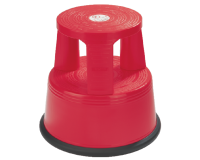 Opstapkruk Desq 420mm kunststof rood