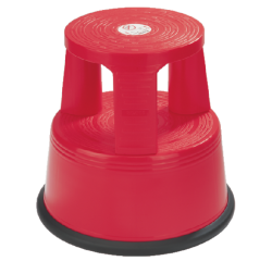 Tabouret Desq 42cm plastique rouge