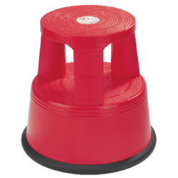 Tabouret Desq 42cm plastique rouge