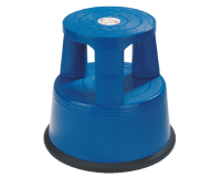 Opstapkruk Desq 420mm kunststof blauw