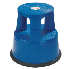 Tabouret Desq 42cm plastique bleu