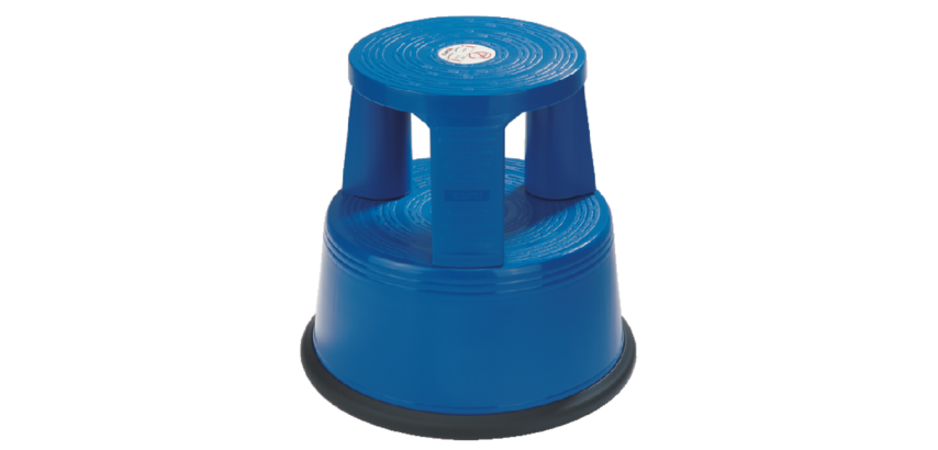 Desq Hocker 42cm Kunststoff blau