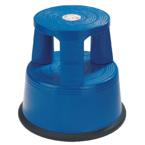 Opstapkruk Desq 420mm kunststof blauw