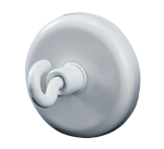 Aimant avec crochet Dahle 36mm force portante 8kg blanc