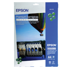 Epson Premium Semigloss Photo Paper - Fotopapier - 20 Blatt - A4