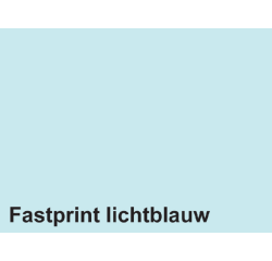 Papier ordonnances Fastprint A6 80g bleu ciel 2000 feuilles