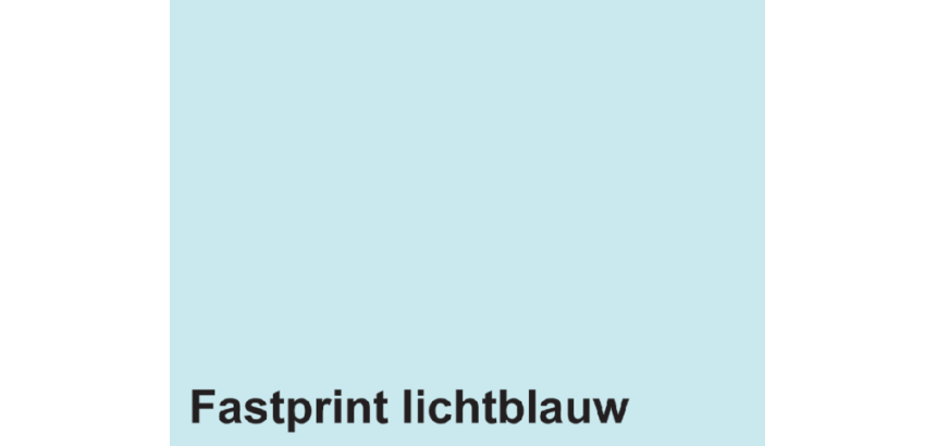 Receptpapier Fastprint A6 80gr lichtblauw 2000 vel