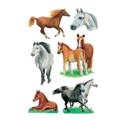 Etiquette HERMA 3553 Races de chevaux