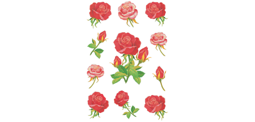 HERMA Etikett 3581 Rosen